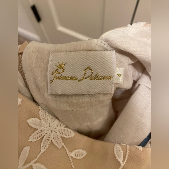 Anthropologie Princess Daliana Jessie Beaded Floral Tulle Flower Girl Dress - Picture 7 of 7